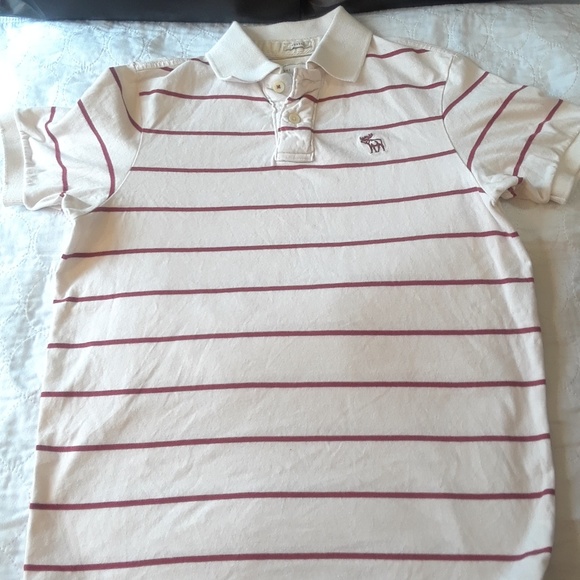 NWOT M ABERCROMBIE FITCH MUSCLE POLO - Picture 2 of 2